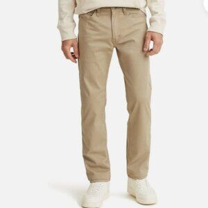 NWOT Levis 514 Men's W38 L29 Khaki Straight Fit Jeans Cotton Blend